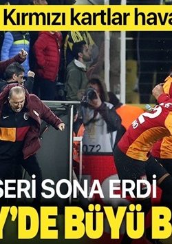 Galatasaray, Fenerbahçe’yi Kadköy’de 21 yıl sonra yendi