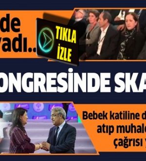 HDP kongresinde teröristbaşı Abdullah Öcalan’a destek sloganları!