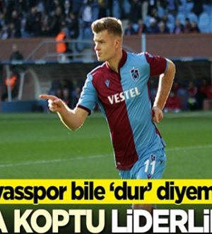 Trabzonspor, Sivasspor’u da geçerek liderlik koltuğuna oturdu