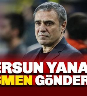 Fenerbahçe’de Ersun Yanal dönemi resmen sona erdi