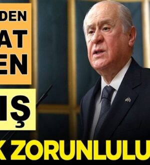 Devlet Bahçeli: Üç Hilal’in tek başına iktidarı artık bir zorunluluktur