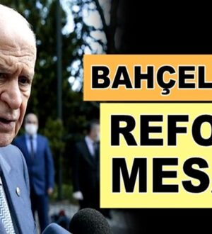 Devlet Bahçeli’den bayram mesajında siyasi partiler ‘reform’ mesajı