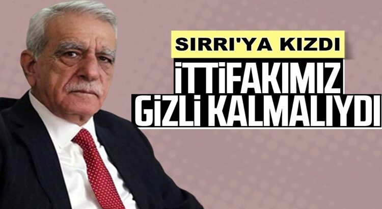  HDP’li Ahmet Türk’ten Sırrı Süreyya Önder açıklaması geldi