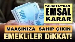 Emekli Maaşına haciz konulabilirmi? Bu Haber emeklileri ilgilendiriyor