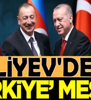 İlham Aliyev, Cumhurbaşkanı Recep Tayyip Erdoğan’ı kutladı