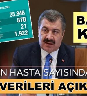 Koronavirüs Türkiye 6 Haziran Verilerini Bakan Fahrettin Koca açıkladı