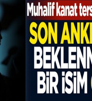 Muhalif kanatta cumhurbaşkanlığında şok isimler! Son ankette o isimler