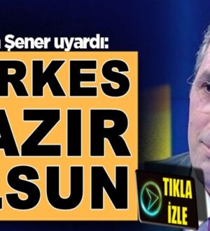 Nedim Şener’den Kritik uyarı: Herkes hazır olsun! Alarm zilleri çalıyor