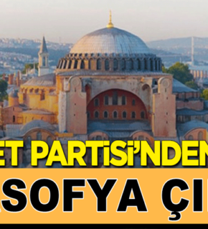 Saadet Partisi İstanbul İl Başkanı Abdullah Sevim’den olay Ayasofya çıkışı