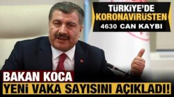 Sağlık Bakanı Fahrettin Koca 4 Haziran verilerini açıkladı