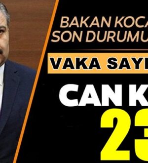 Türkiye Koronavirüs 21 Haziran bilançosunu Bakan Koca açıkladı