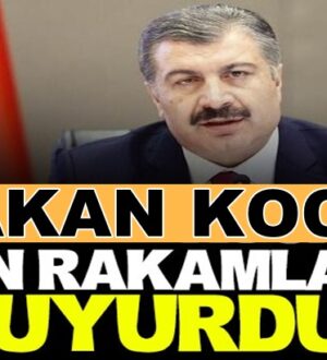 Koronavirüs 26 Temmuz Rakamlarını Bakan Fahrettin Koca açıkladı