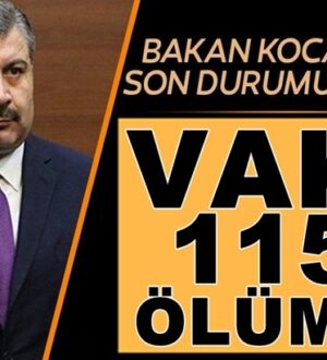 Sağlık Bakanı Fahrettin Koca 4 Temmuz Koronavirüs rakamlarını duyurdu