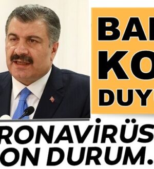 Koronavirüs 17 Ağustos rakamlarını Bakan Fahrettin Koca açıkladı