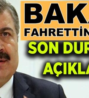 Koronavürüs 26 Ağustos verilerini Bakan Fahrettin Koca duyurdu