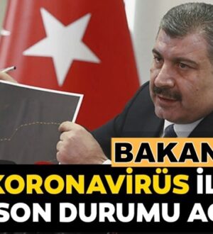 Sağlık Bakanı Fahrettin Koca 18 Ağustos Korona verilerini açıkladı