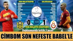 Galatasaray, Malatyaspor’u son dakikalarda attığı golle yendi
