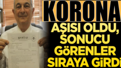 Bursa’da Profesör Korona Aşısı oldu sonucu gören kuyruğa girdi