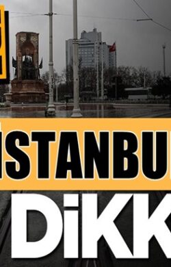 Meteroloji Türkiye geneli İstanbul ve 35 il için turuncu uyarı yaptı