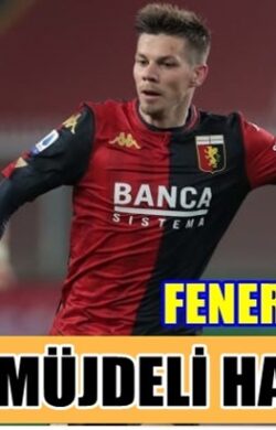 Fenerbahçe’nin Genoa’ya kiraladığı Miha Zajc’tan müjdeli haber